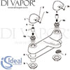 Ideal Standard SandringhamSl Bath Filler Spare Parts